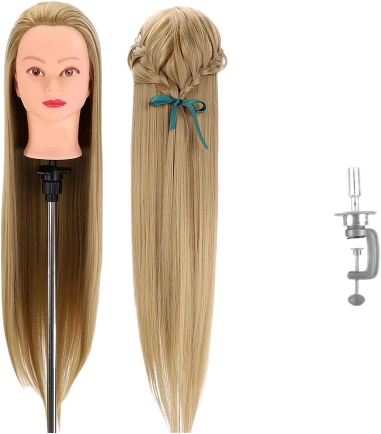 楽天市場】【アップウィッグ プラチナブロンド 人毛100% クランプ付き